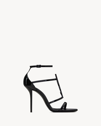 YS-L Cassandre Viral Heels with logo