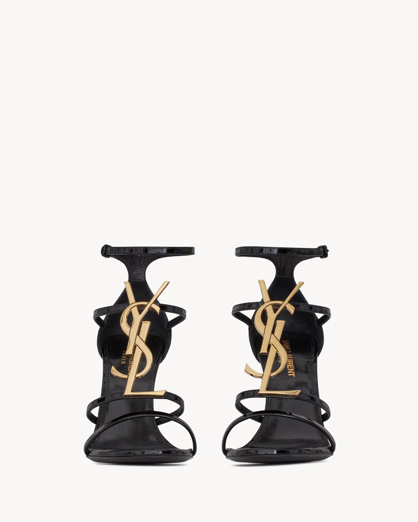 YS-L Cassandre Viral Heels with logo